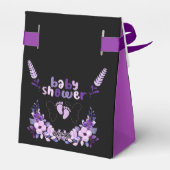 Ballotins Baby shower Monogramme mignon (Arrière)