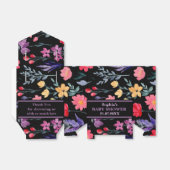 Ballotins Baby shower Motif de Monogramme (Déplié)