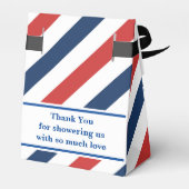 Ballotins Baby shower Motif de Monogramme (Arrière)