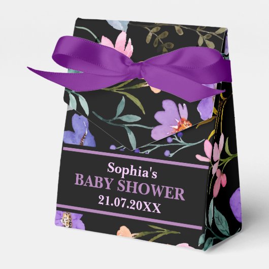 Ballotins Baby shower Motif de Monogramme (Verso)