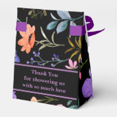 Ballotins Baby shower Motif de Monogramme (Arrière)