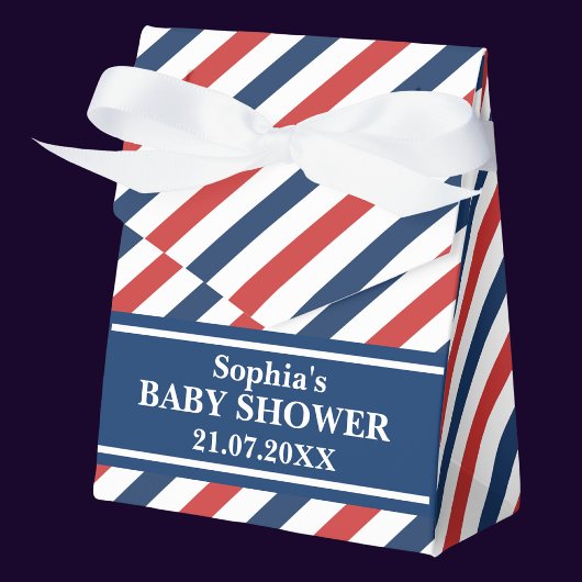 Ballotins Baby shower Motif de Monogramme