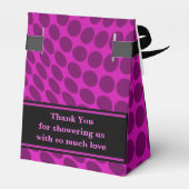 Ballotins Baby shower Motif de Monogramme (Arrière)