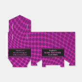 Ballotins Baby shower Motif de Monogramme (Déplié)