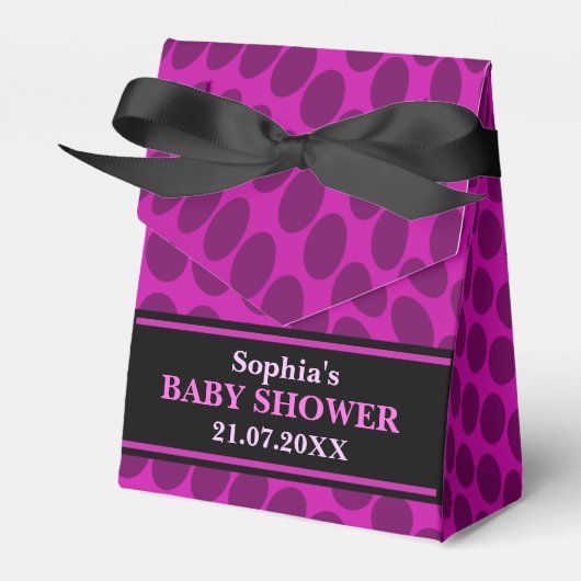 Ballotins Baby shower Motif de Monogramme (Verso)