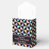 Ballotins Baby shower Motif de Monogramme (Ouvert)