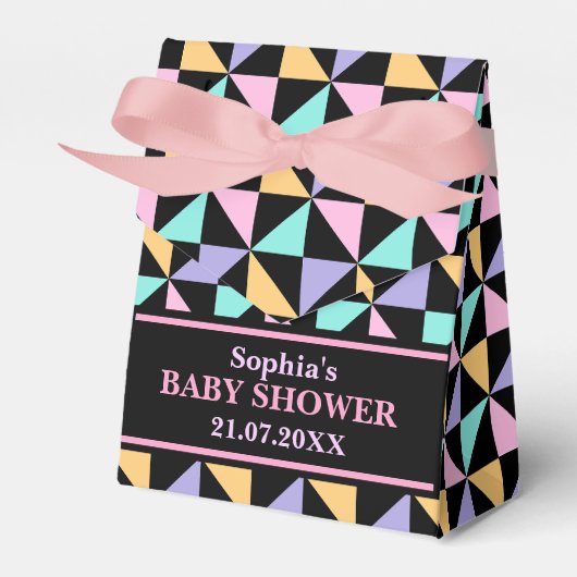 Ballotins Baby shower Motif de Monogramme (Verso)