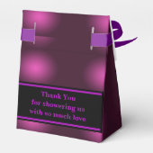 Ballotins Baby shower Motif de Monogramme (Arrière)