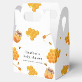 Ballotins Baby shower Motif moderne Honey Bumblebee (Ouvert)