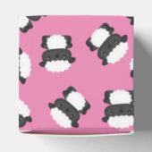 Ballotins Baby shower mouton ferme rose fille (Haut)