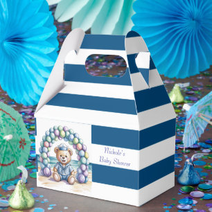 Ballotins Baby shower Nautical Teddy Bear Beach Boy