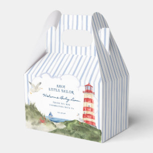 Ballotins Baby shower nautique Ahoy Little Sailor