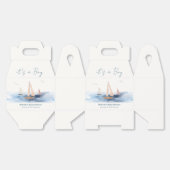 Ballotins Baby shower nautique minimaliste simple (Déplié)