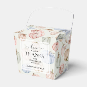 Ballotins Baby shower Neutre Citrouille Pastel