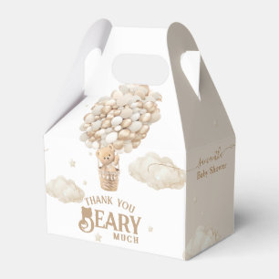 Ballotins Baby shower neutre d'attente de l'ours en peluche