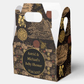 Ballotins Baby shower noir vintage Honeypeb Bee (Ouvert)
