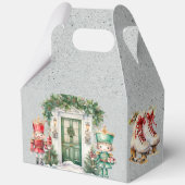 Ballotins Baby shower Nutcracker rouge et vert (Recto)