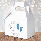Ballotins Baby shower Oh Boy Blue Feet
