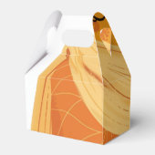 Ballotins baby shower orange (Arrière)