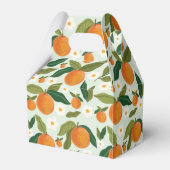 Ballotins Baby shower orange de Little Cutie (Arrière)