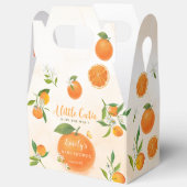 Ballotins Baby shower orange doux aux agrumes (Ouvrir)