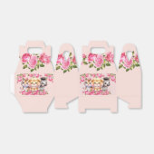 Ballotins Baby shower ou anniversaire de la fille d'animal r (Déplié)