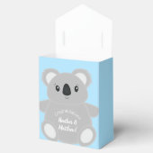 Ballotins Baby shower Ours de Koala (Ouvert)