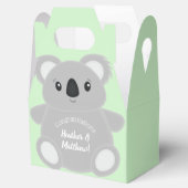 Ballotins Baby shower Ours de Koala (Ouvert)