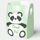 Ballotins Baby shower Ours Panda Vert (Ouvert)