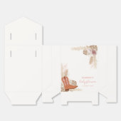 Ballotins Baby shower Pampas Boot Boho Rose Elegant Boho (Déplié)