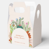 Ballotins Baby shower Pampas du désert de Boho Cactus Arch (Ouvert)