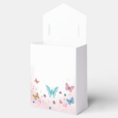 Ballotins Baby shower papillon rose et lunaire (Ouvert)