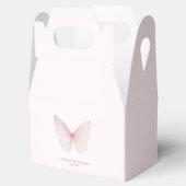 Ballotins "Baby shower papillon rose Pastel (Ouvert)