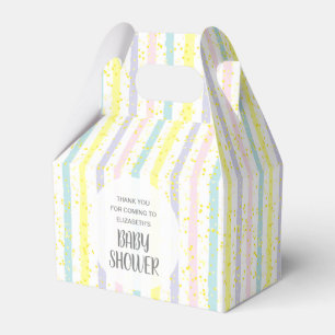 Ballotins Baby shower Pastel Stripes