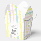 Ballotins Baby shower Pastel Stripes (Ouvert)