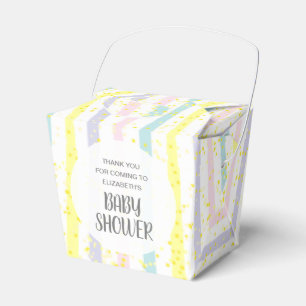 Ballotins Baby shower Pastel Stripes