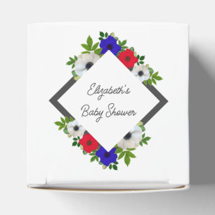 Ballotins Baby shower Patriotique Panda Anemone