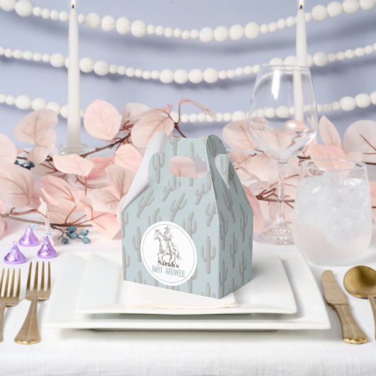 Ballotins Baby shower petit cowboy Western Blue Boy (Mariage)