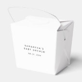 Ballotins Baby shower petit garçon simple (Arrière)