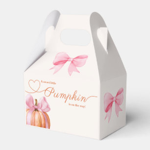 Ballotins Baby Shower Petite Citrouille – Rose Automne 