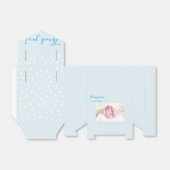 Ballotins Baby shower photo bleu (Déplié)