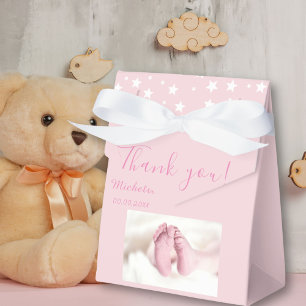 Ballotins Baby shower photo rose