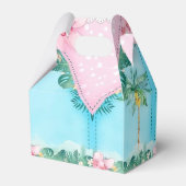 Ballotins Baby shower Pink Tropical Flying Dinosaur (Arrière)