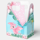 Ballotins Baby shower Pink Tropical Flying Dinosaur (Ouvert)