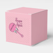 Ballotins Baby shower pour filles à sucre et épices (Verso)