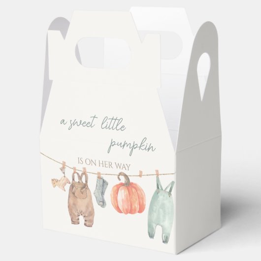 Ballotins Baby shower pour petits Citrouilles (Ouvert)