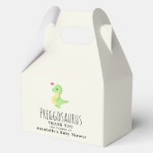 Ballotins Baby shower Preggosaurus Cute Dinosaur (Verso)