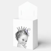 Ballotins Baby shower Princesse violette (Ouvert)