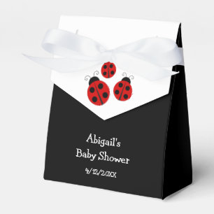 Ballotins Baby shower Red Ladybug Ballotin personnalisé