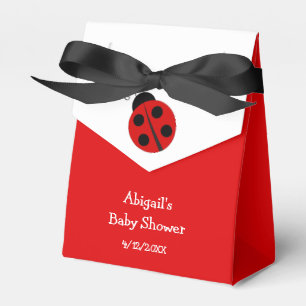Ballotins Baby shower Red Ladybug Ballotin personnalisé